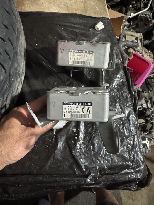 Блок управления руля ЭУР тойота ярис левый руль