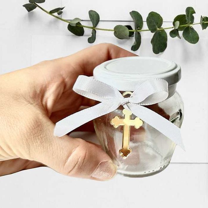 Комплект за Крещене, Кутии за Свето Кръщение, Бродирани хавлии