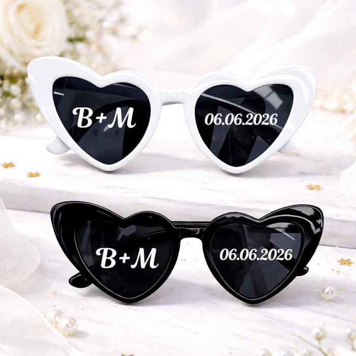 Очила за младоженци, Очила за Моминско Ергенско Парти, Очила за Сватба