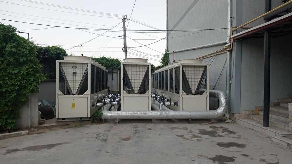 Монтаж Чиллеров и фанкойлов