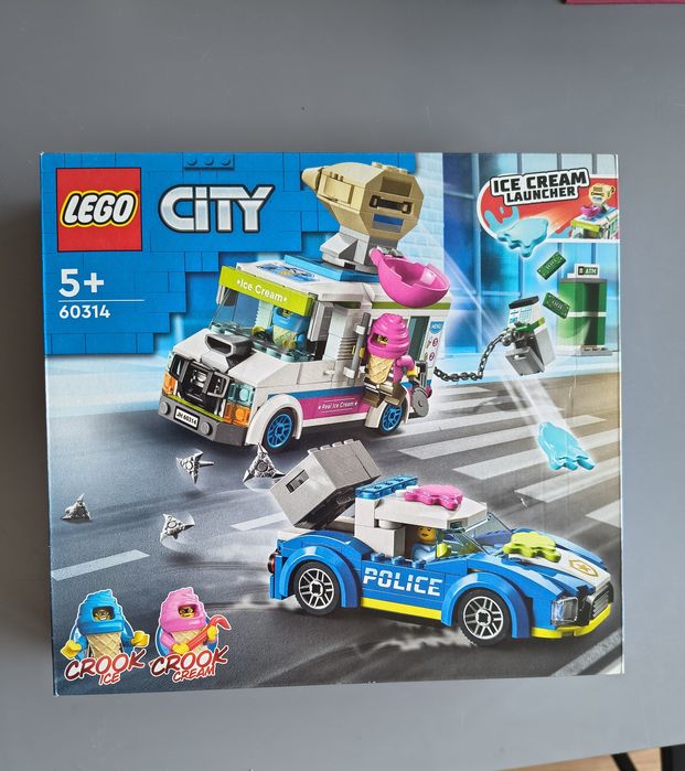 NOU In Cutie - Lego City 60314 - politia in urmarirea furgonetei