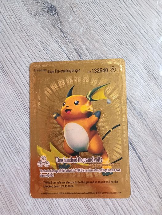 Card Pokemon  de colectie