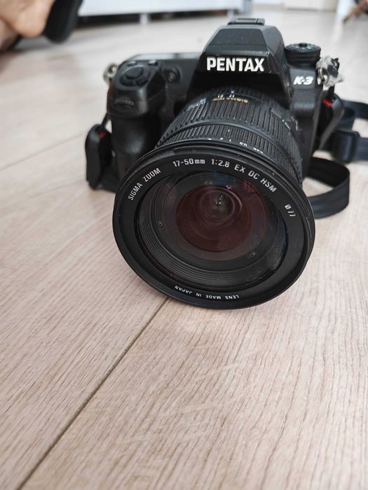 Aparat foto dslr Pentax K3 + 2 obiective