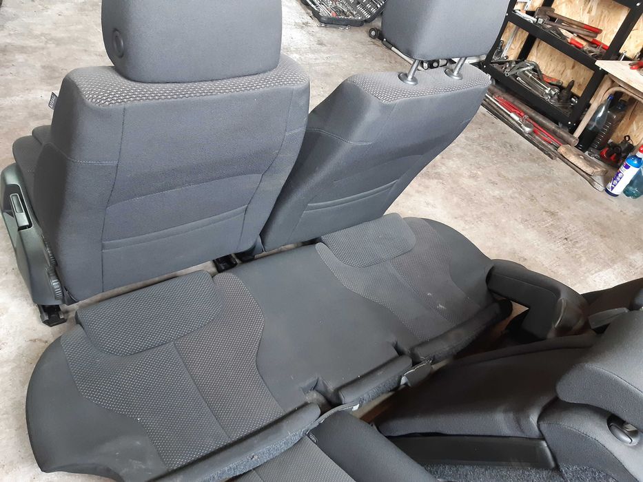 Set scaune fata + banchete spate rabatabile textil vw passat b6 berlin