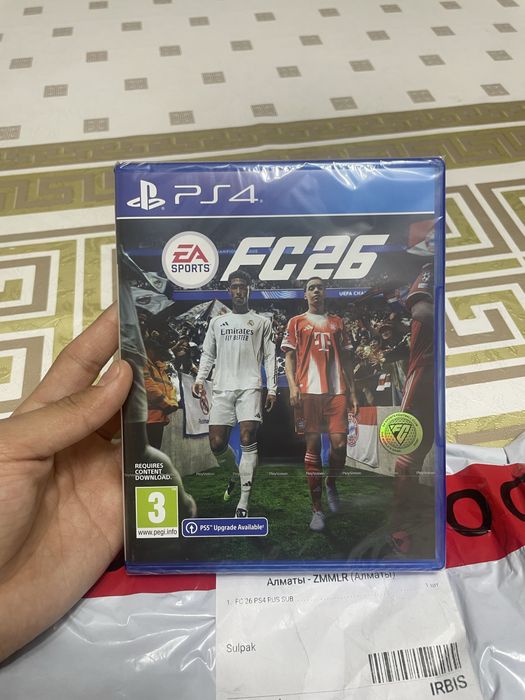 Fc26 ps4 новый не распечатанный диск