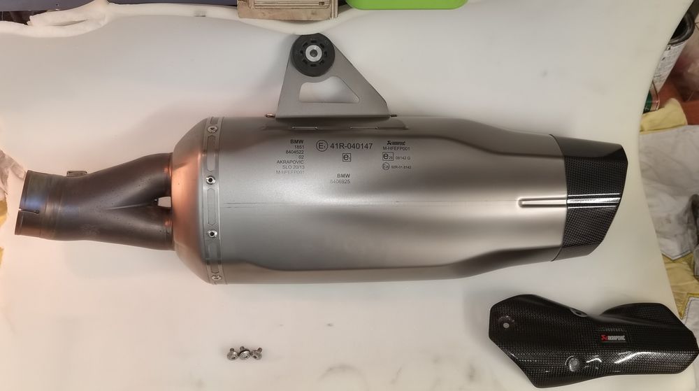 Akrapovic HP r1200gs r1250gs