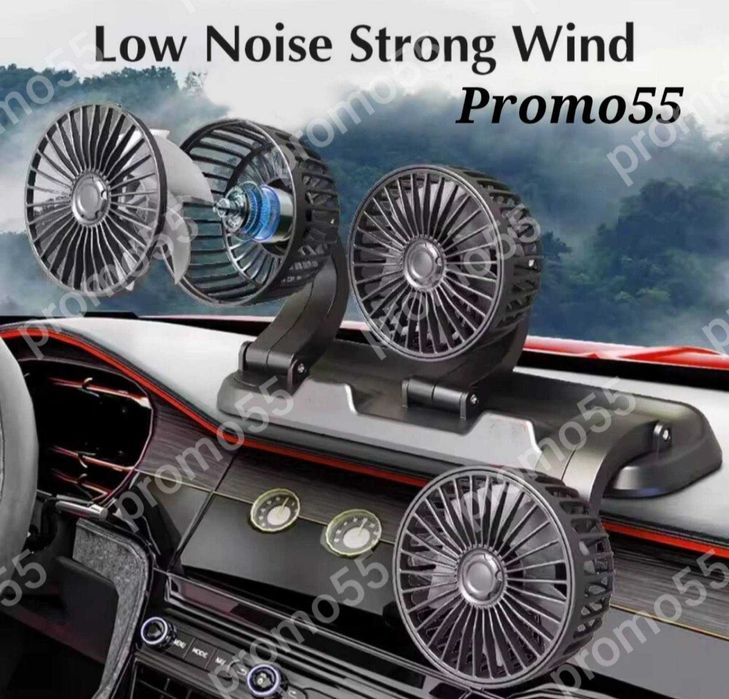 Преносим Вентилатор с USB за автомобили, камиони, офиси, дом