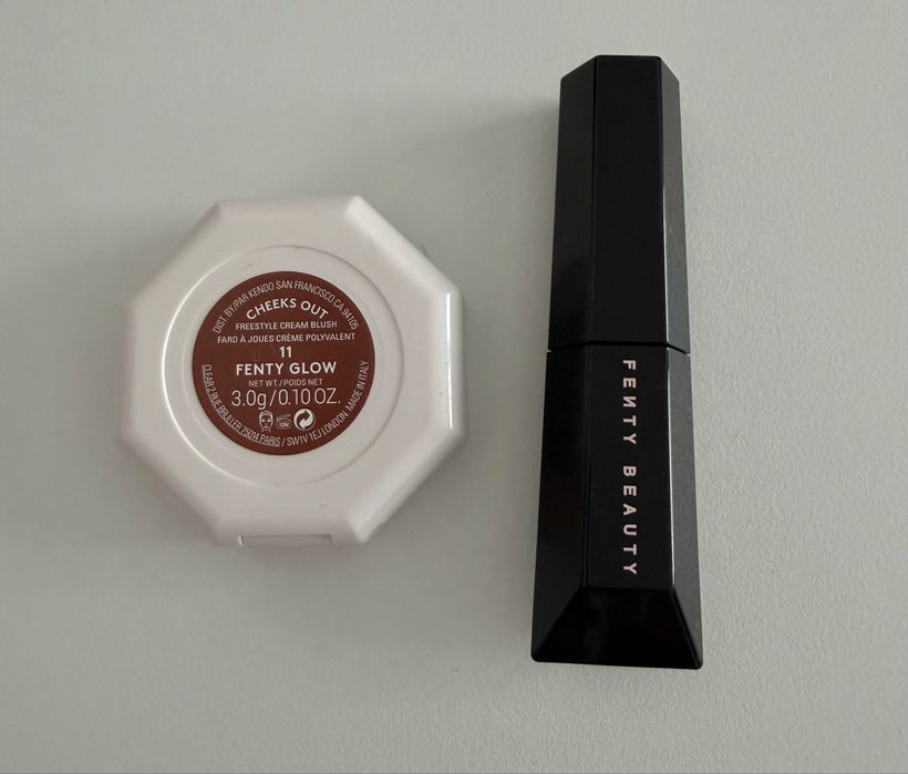 Fenty мини кремообразен руж + мини спирала