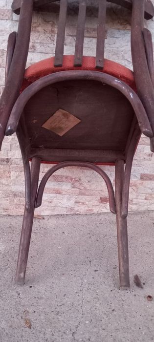 Ретро трапезни  столове масив 2 броя