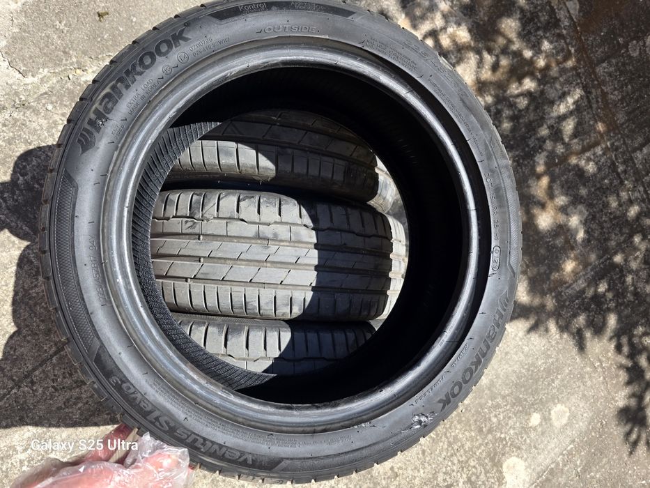 Продавам 4 броя летни гуми 225/45R17 2254517 Hankook Ханкок