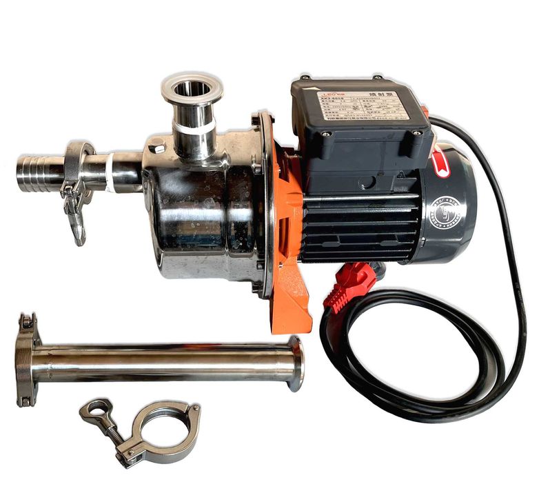 Самозасмукваща помпа за Вино, Олио, Оцет, Сок--95°C .,Мляко и др.