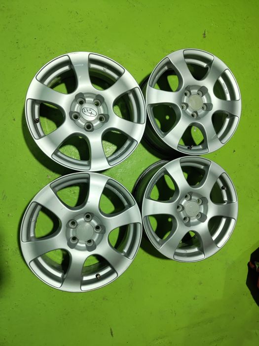 16 5x100 Subaru лети джанти 5х100 субару