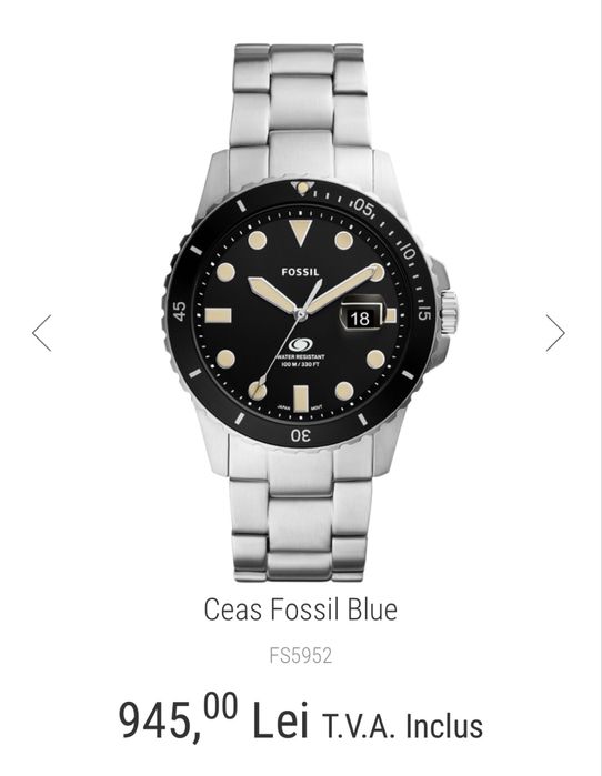 Ceas Fossil FB-01 model FS5652.