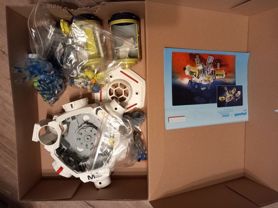 Playmobile space - станция, марсоход за проучвания, Марс мотор