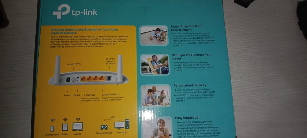 роутер, новый вообще не пользовались