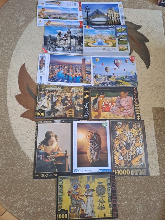 Vand puzzle pentru pasionati
