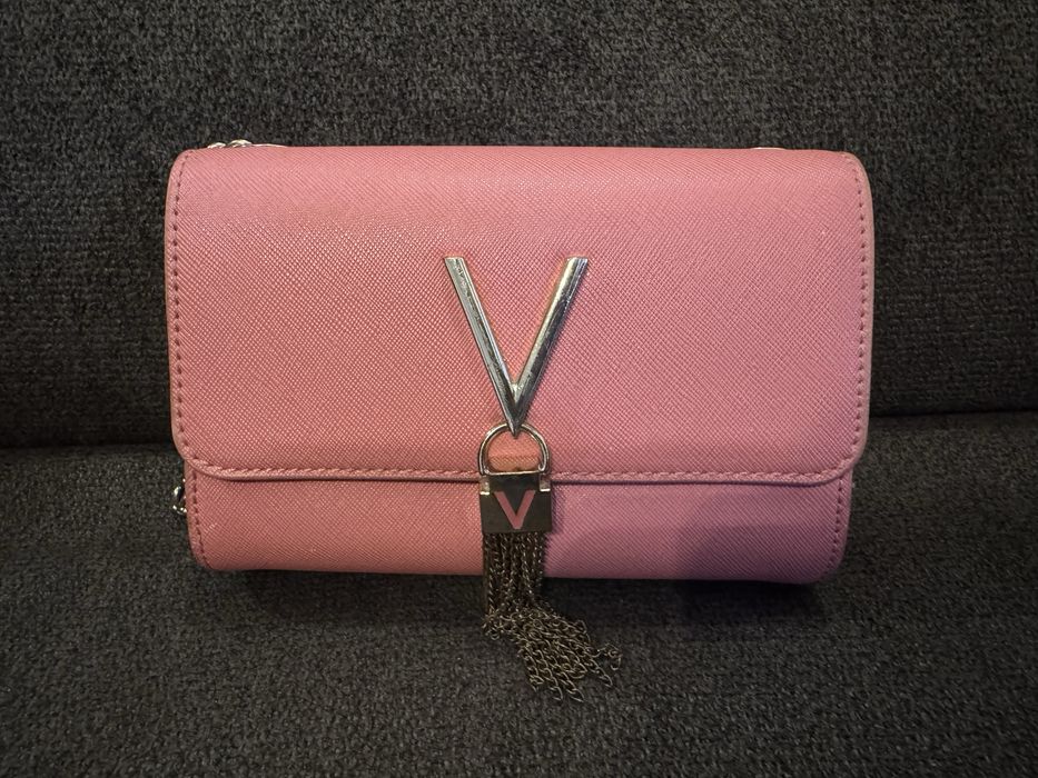Розова чанта Valentino