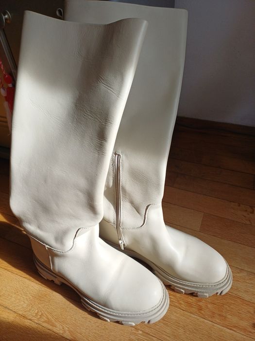 Дамски ботуши естествена кожа