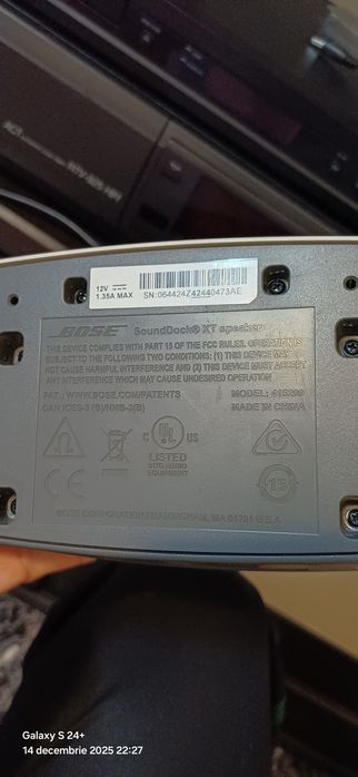 Boxa Bose SundDock XT si satelit Bose stereo