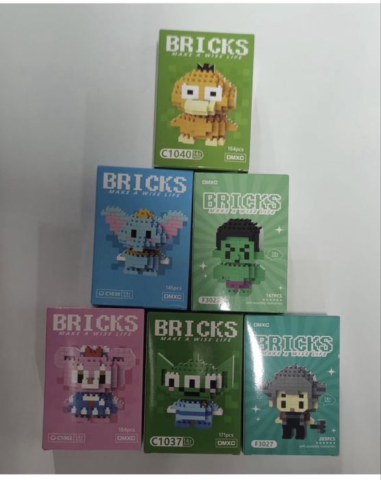 Мини конструктор Брикс. Герои