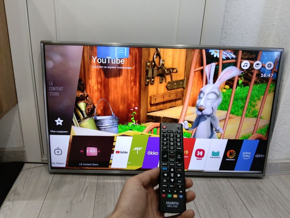 Продам телевизор LG 43 4k  smart