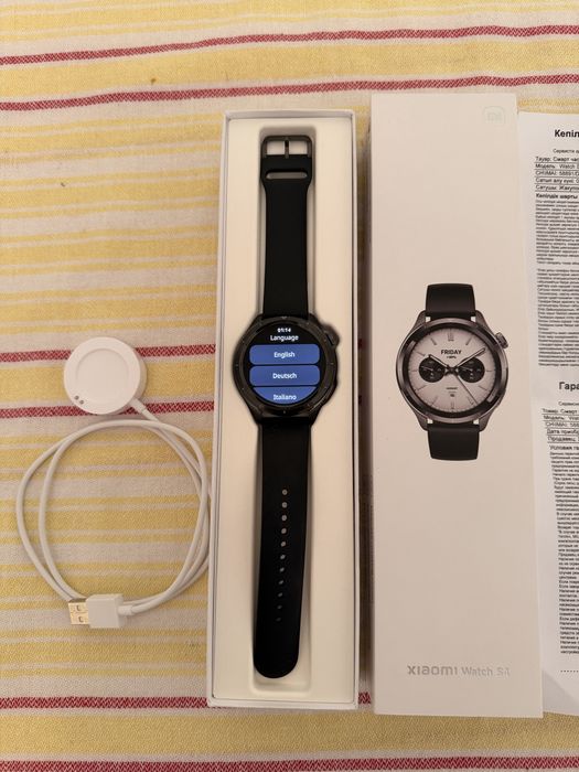 Часы Xiaomi Watch S4 BLACK