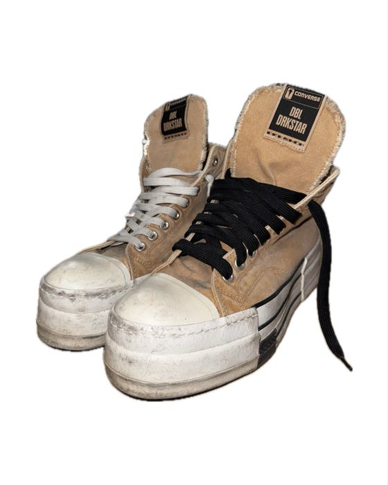 Rick Owens Converse DBL DRKSTAR Оригинал