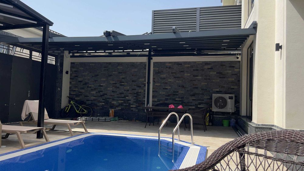 Моторизованная пергола Навес Навес Motorli pergola