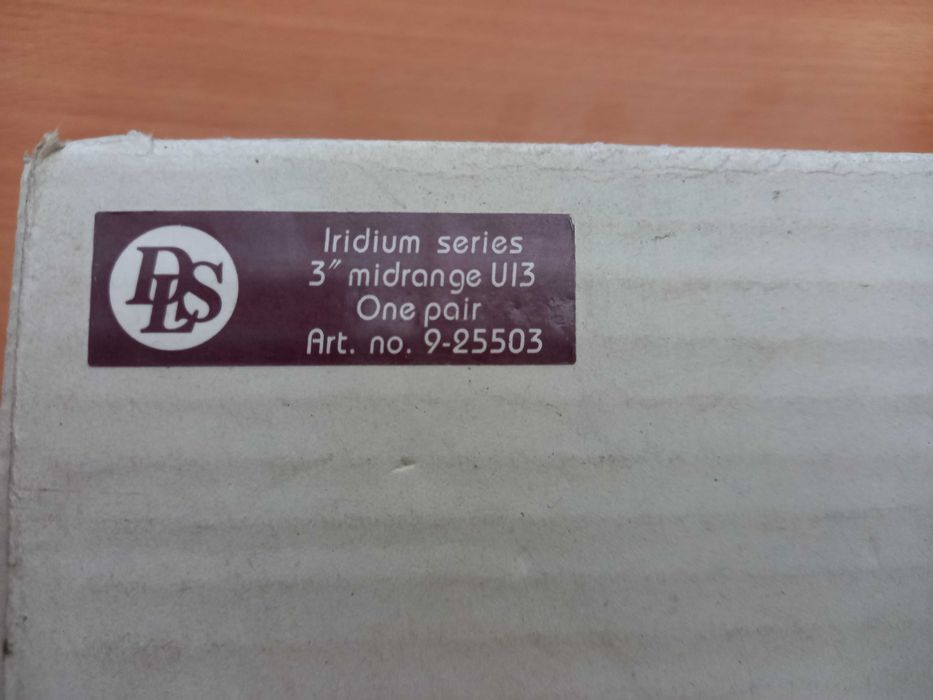 Мидбасовая акустика DLS Iridium 3