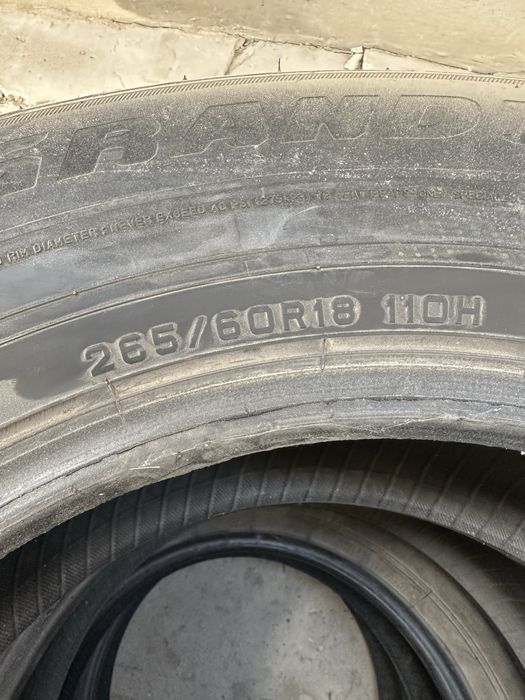 Шины комплект 265/60/18