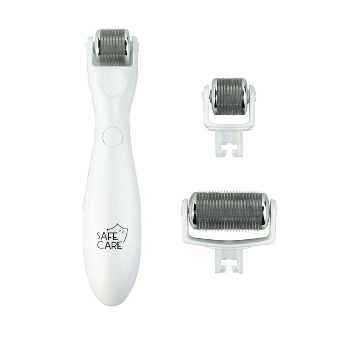 Kit Dermaroller Lifting Facial 3-in-1 si aparat de masaj