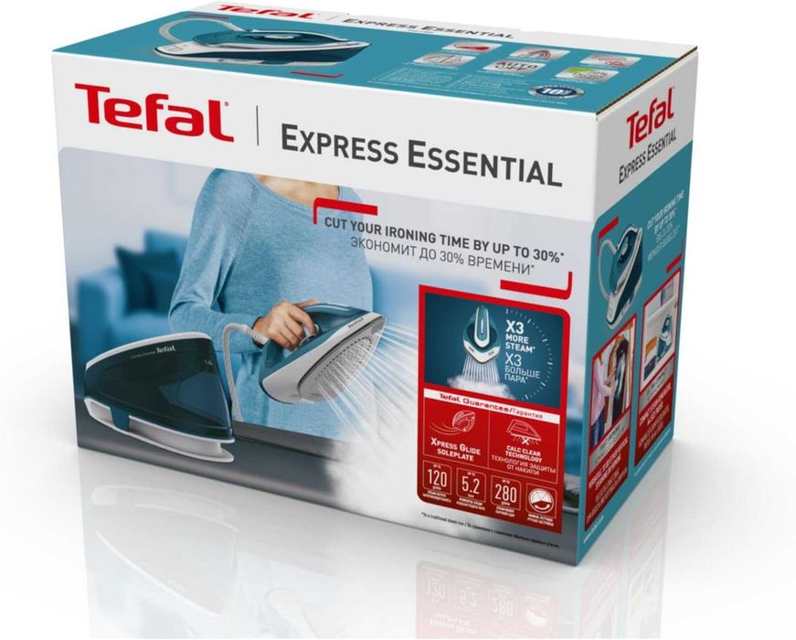 Парогенератор Tefal Express SV6115E0, 5,2 бара, 280 g, 2200W