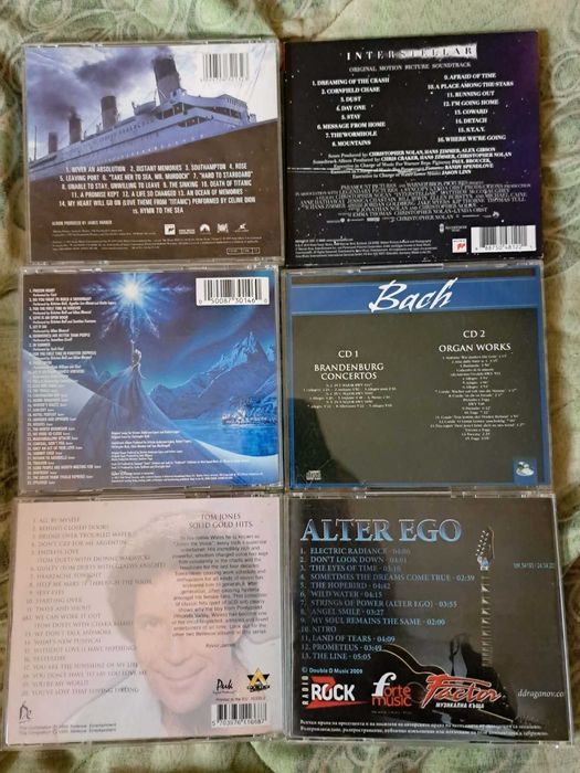 Оригинални дискове с метъл и др. CD