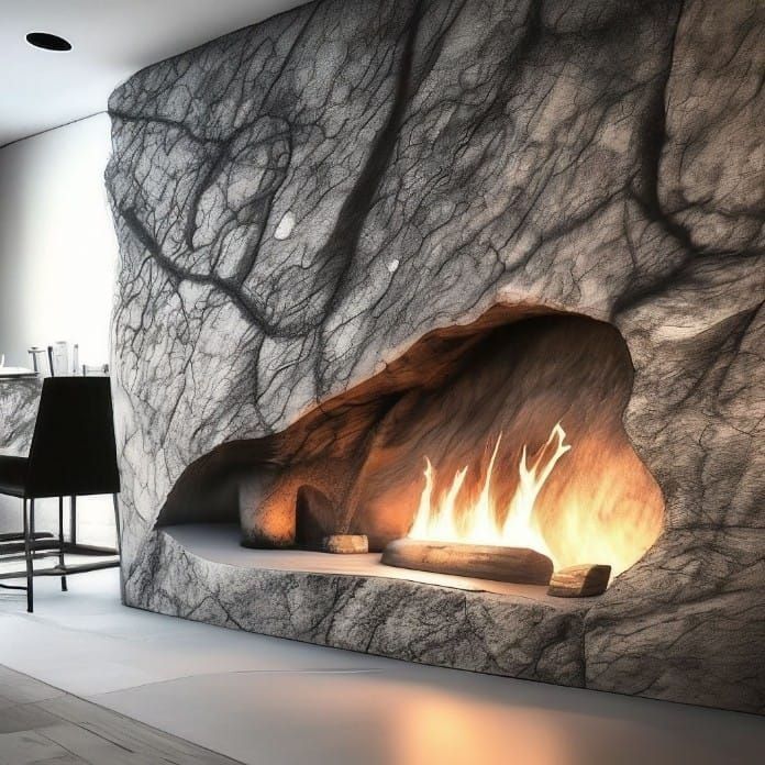 Скалы камни баррельефы