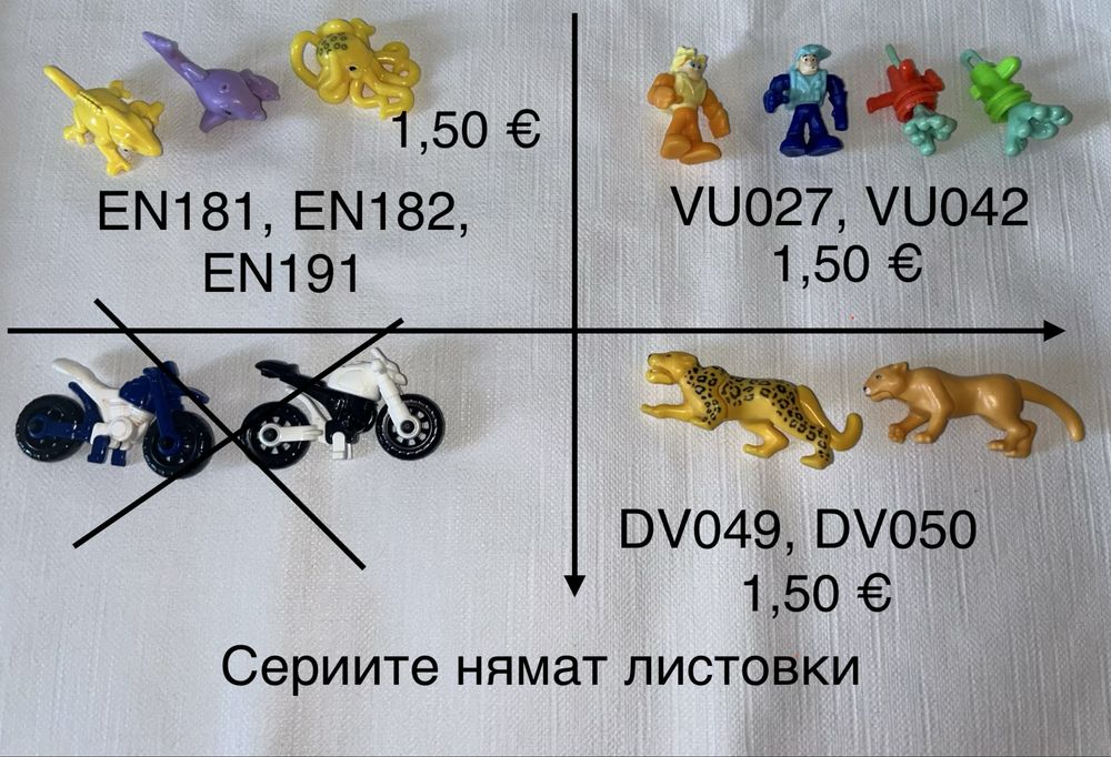 Kinder играчки 2