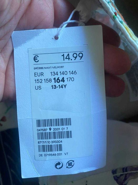 шорты джинсовые фирменные для девочки 13лет