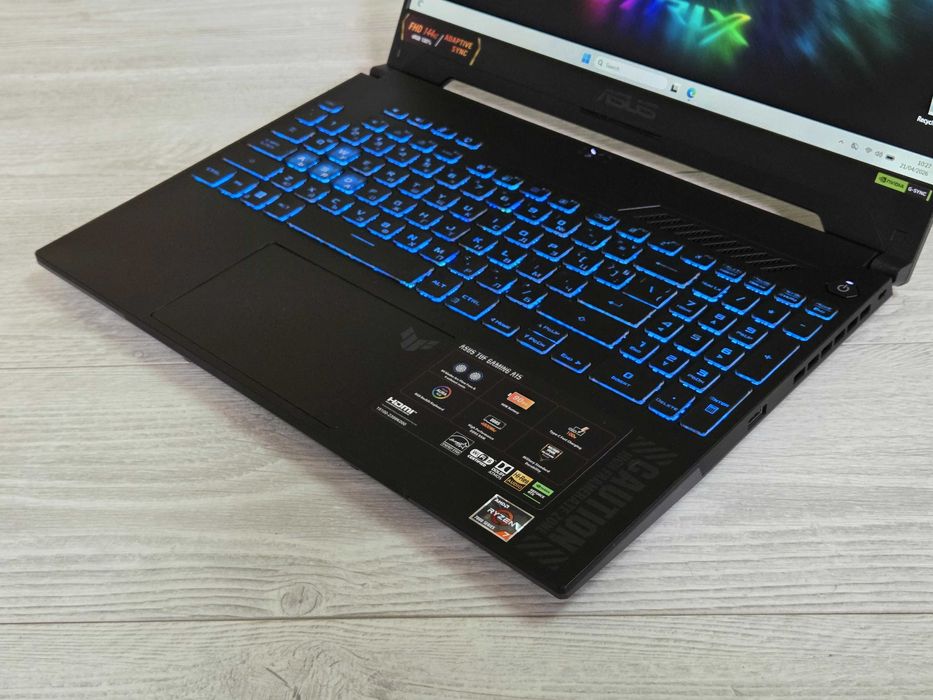 ГАРАНЦИЯ Ryzen 7| RTX 4060 |512GB SSD|IPS 144Hz|16RAM лаптоп asus tuf laptop gaming гейминг