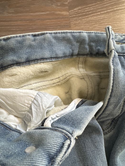 Джинсы новые утепленные