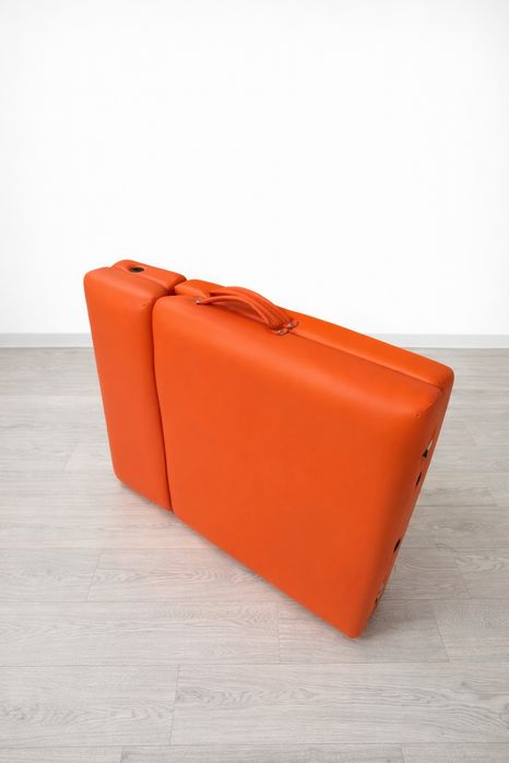 Pat de masaj pliabil, 3 secțiuni, cadru din lemn