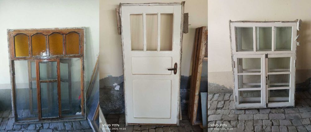 Eshik hamda derazalar sotiladi. (Har xil razmerda)