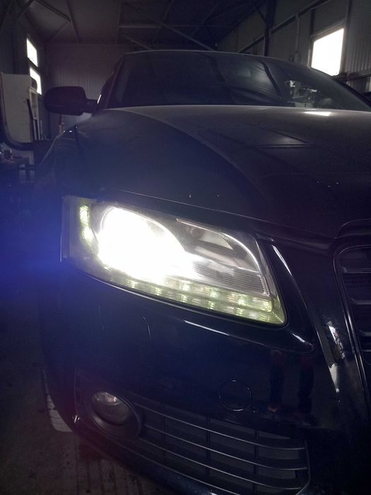 faruri audi a5 2010, cu led
