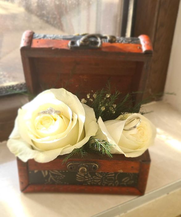 Дървено сандъче/ковчеже/кутийка за халки