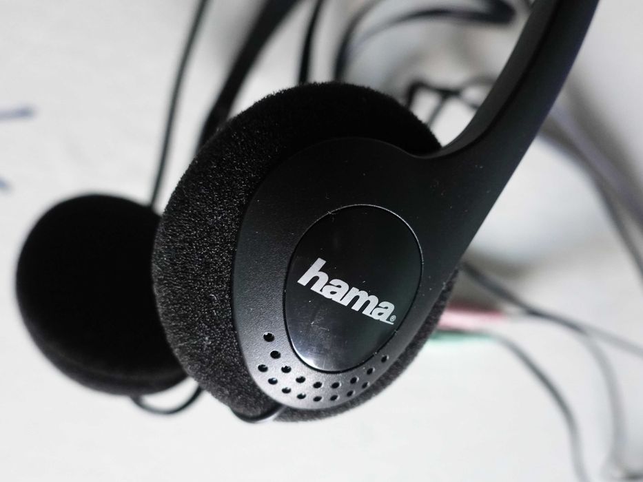 Слушалки Hama с микрофон