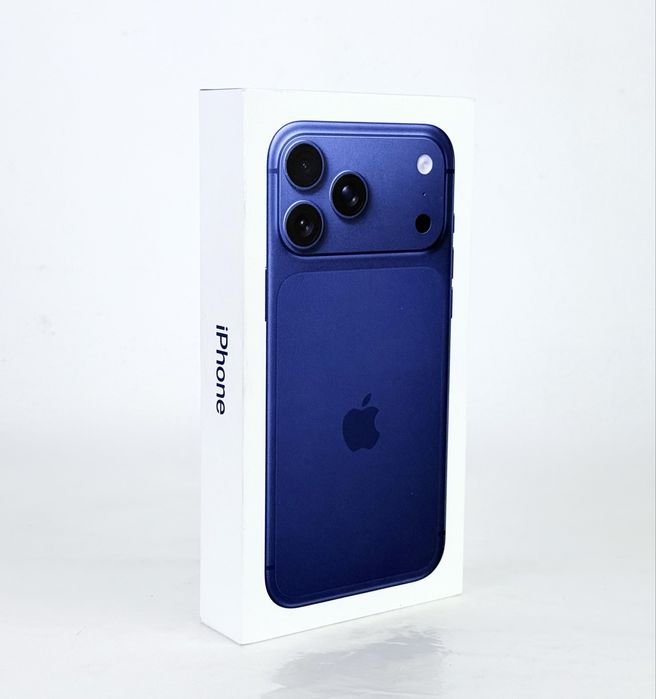 НОВ! Apple iPhone 17 Pro Max 256GB Deep Blue Гаранция!