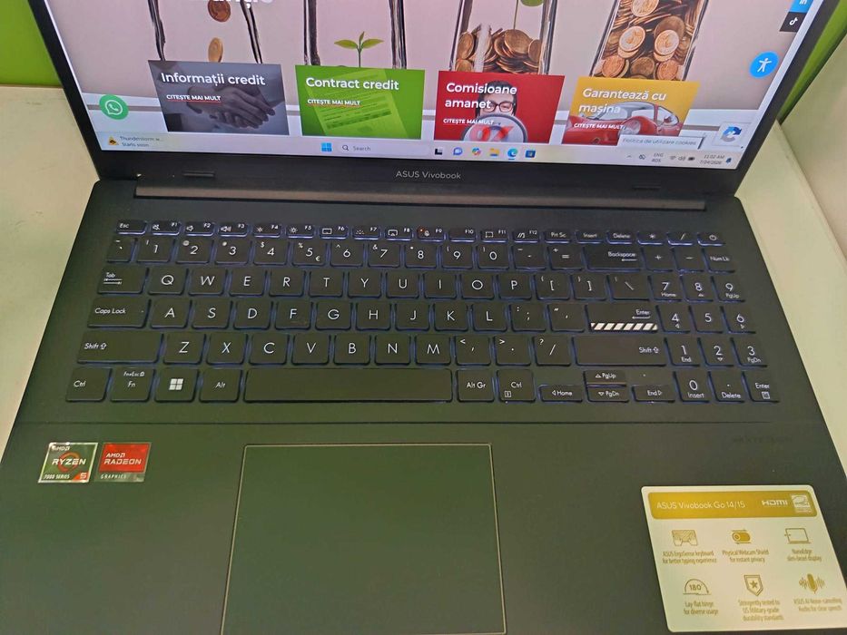 (AG41) Laptop ASUS VivoBook Go 15 b6370 Garantie 2 ani