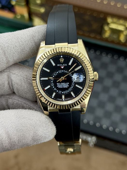Rolex Sky-Dweller Oysterflex Gold 18k