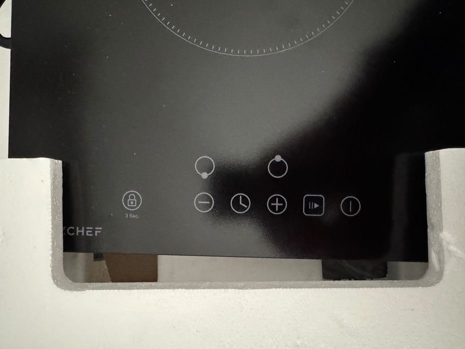 Електрически котлон плот за вграждане AMZCHEF – 2 плочи, 3200 W