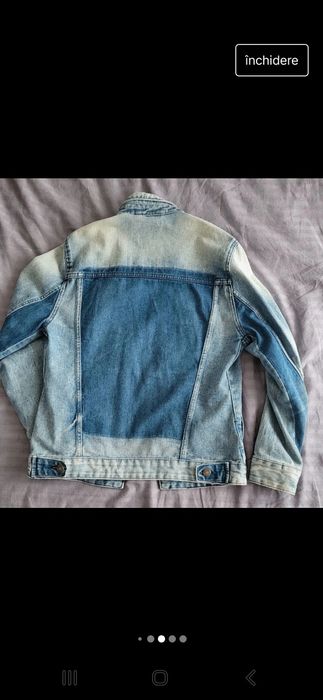 Geaca denim bershka vintage