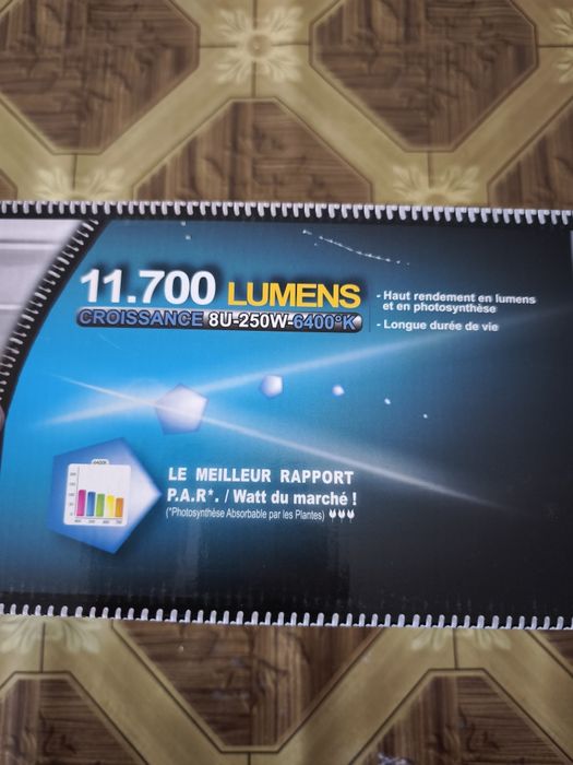 Lampa Advanced‑Star Pro Star CFL de 250 W