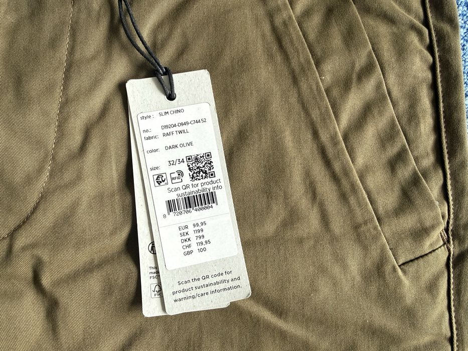 G-Star RAW Bronson Chino ОРИГИНАЛНИ мъжки чино панталони - 32